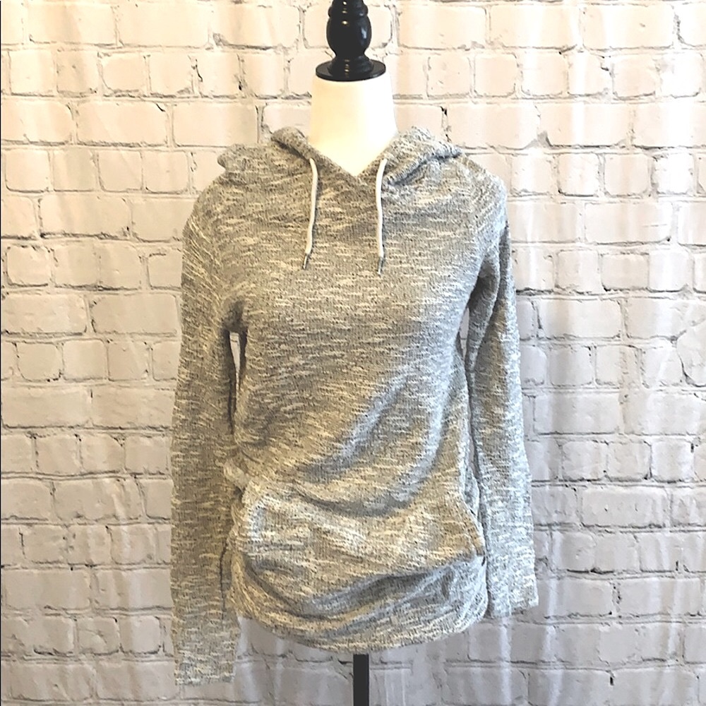 Grey Roots Tunic Hooded Sweater
